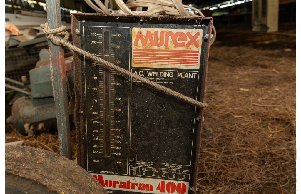 Assorted Job Lot - Gnif Cadet Single Phase Compressor and Murex A.C Welding Plant 400 Amp ETC