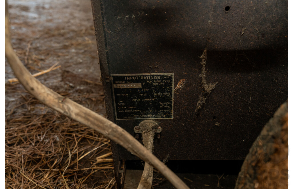 Assorted Job Lot - Gnif Cadet Single Phase Compressor and Murex A.C Welding Plant 400 Amp ETC