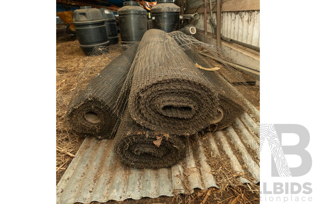 Assorted Job Lot - 5 X Rolls of Plastic Netting