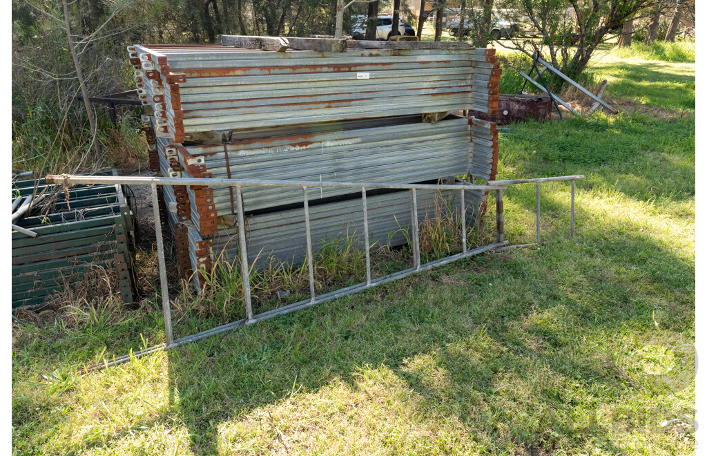 Assorted Job Lot - A-Frame Ladders and Loading Ramps ETC