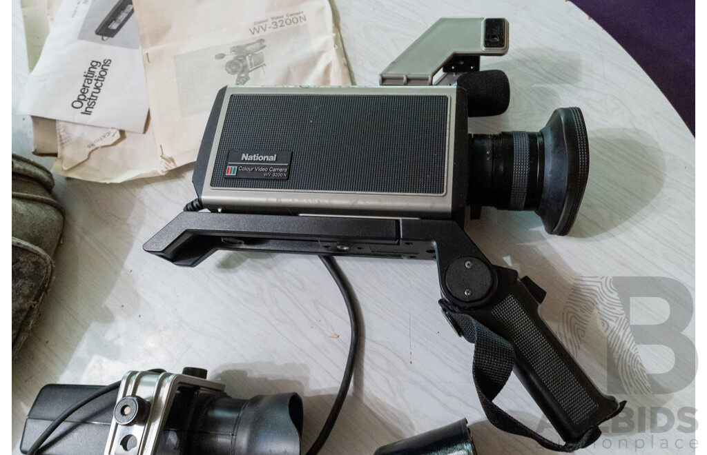 Retro National Colour Video Camera