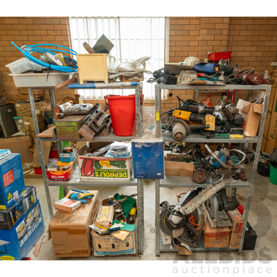 Assorted Job Lot - Power Tools Accessories & Attachments ETC