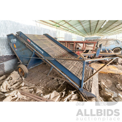 Litter Bug Chicken Litter Removal System by Multiquip PTO Driven