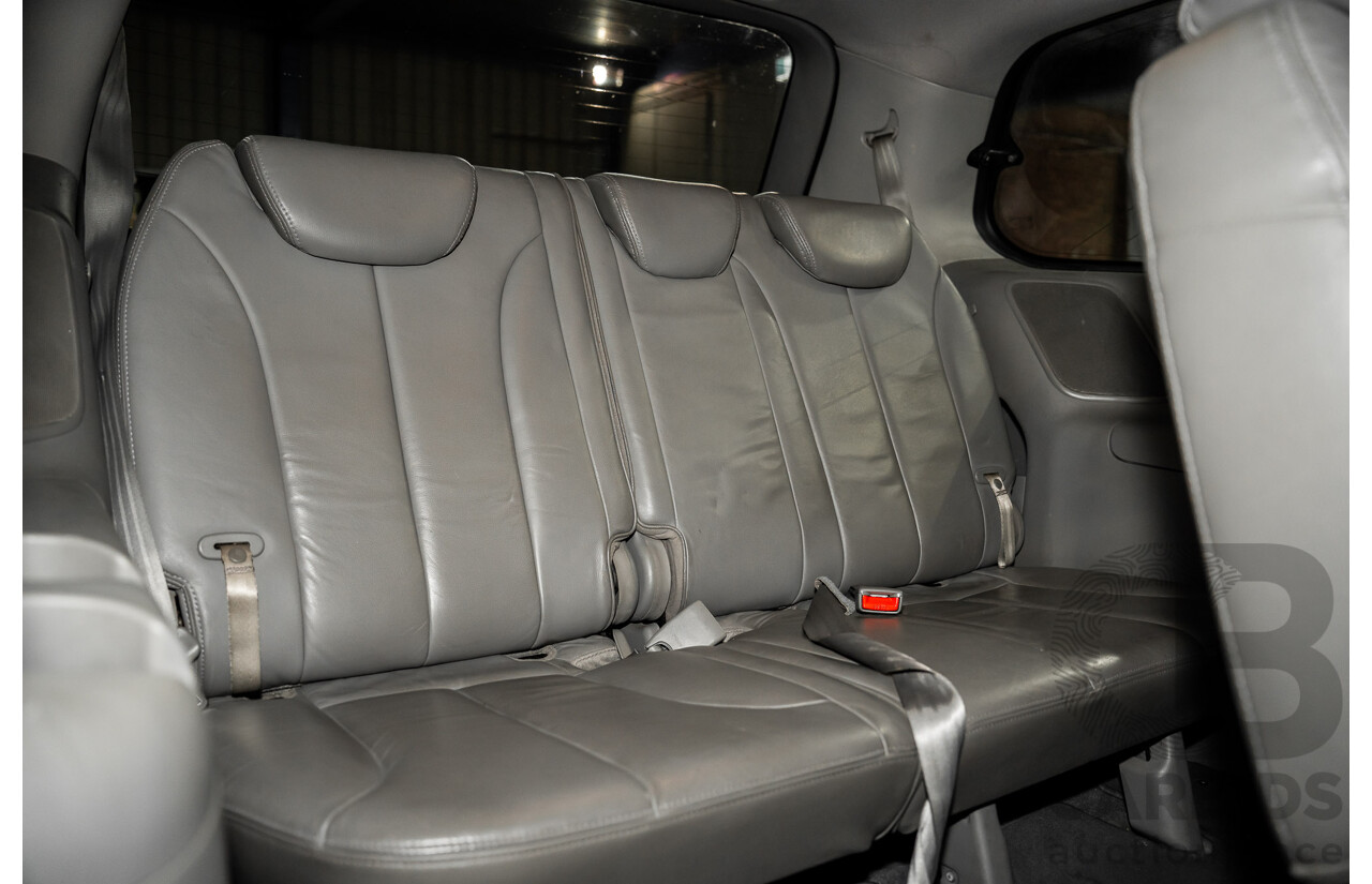 11/2007 Kia Grand Carnival Premium VQ 4d Wagon Midnight Black Metallic V6 3.8L - 7 Seater