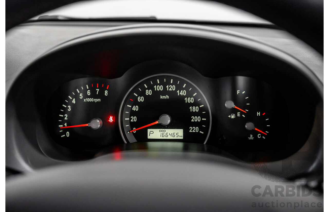 11/2007 Kia Grand Carnival Premium VQ 4d Wagon Midnight Black Metallic V6 3.8L - 7 Seater