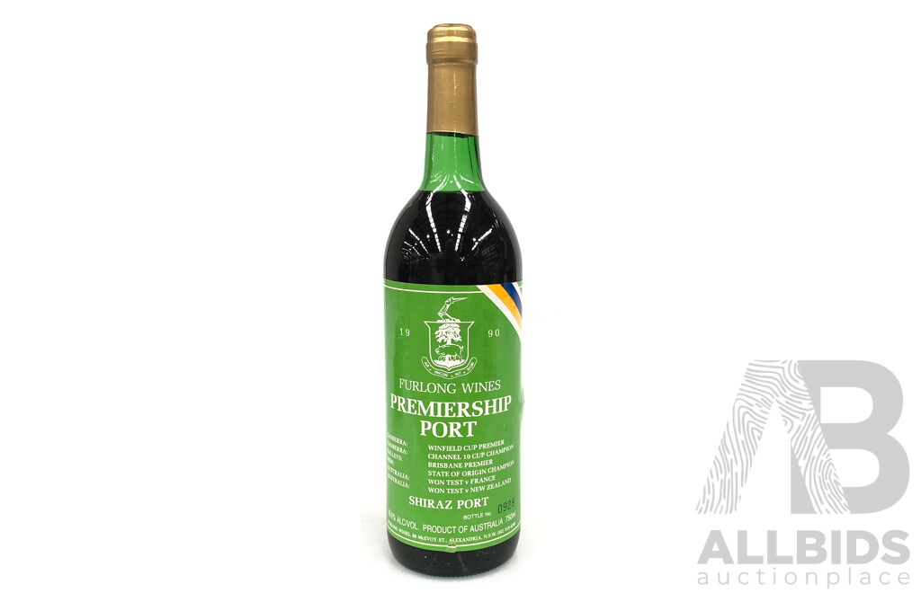Furlong Wines Premiership Port
