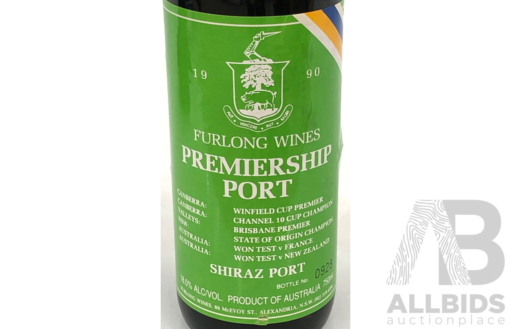 Furlong Wines Premiership Port
