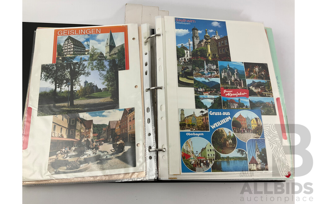 Album of Vintage International Army and Coronation Covers, International Post Cards, Australian First Day Covers