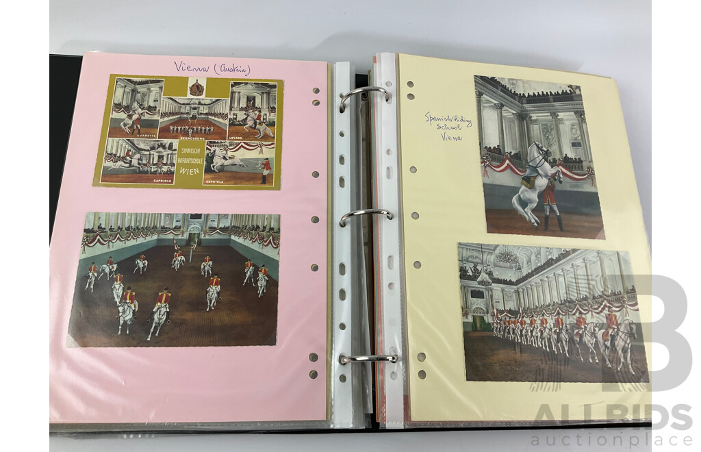 Album of Vintage International Army and Coronation Covers, International Post Cards, Australian First Day Covers