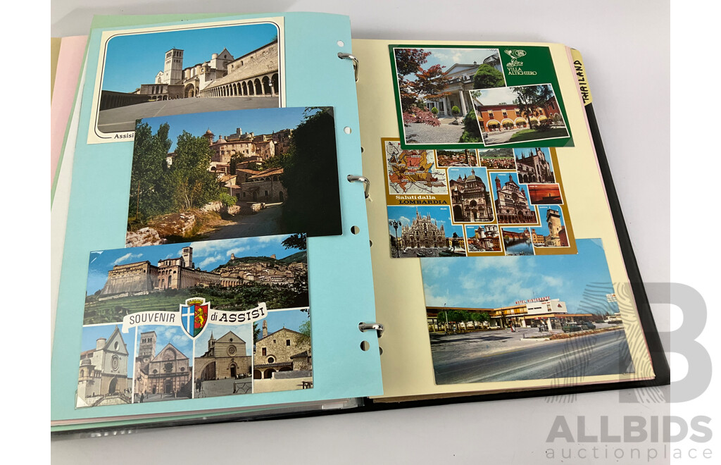 Album of Vintage International Army and Coronation Covers, International Post Cards, Australian First Day Covers