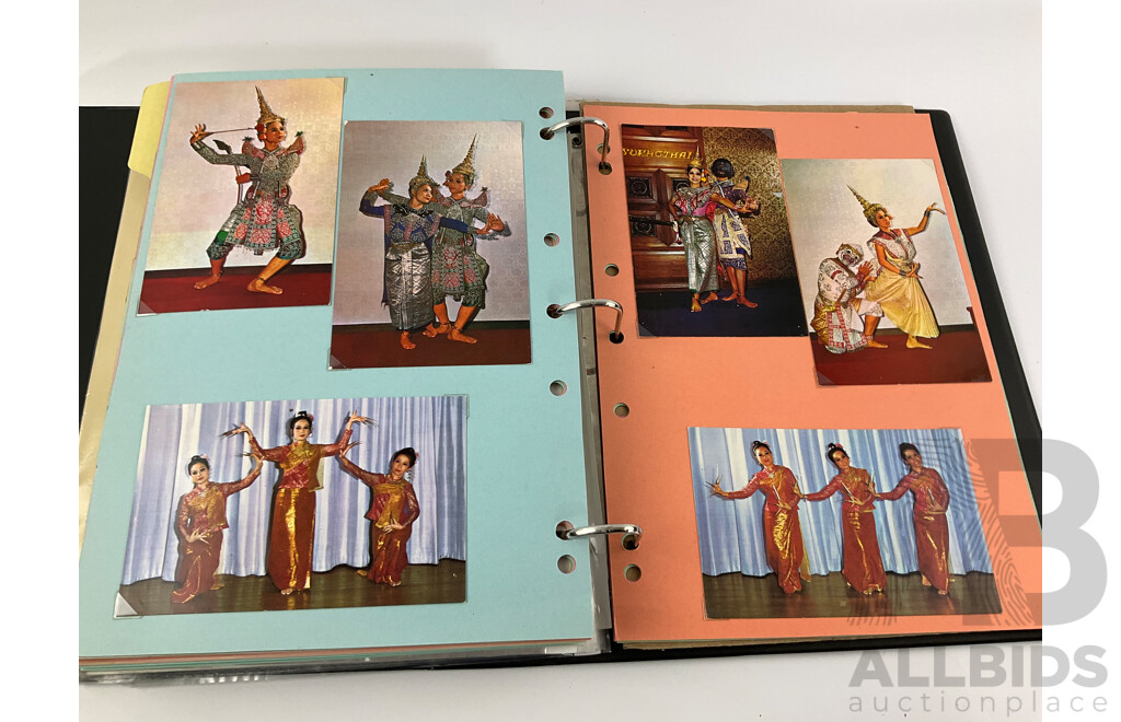 Album of Vintage International Army and Coronation Covers, International Post Cards, Australian First Day Covers