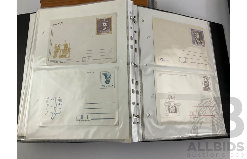 Three Albums of Vintage International First Day Covers Including United Nations, USA, Ireland, Yugoslavia, Poland, Examples Spanning 1940's to 1990's