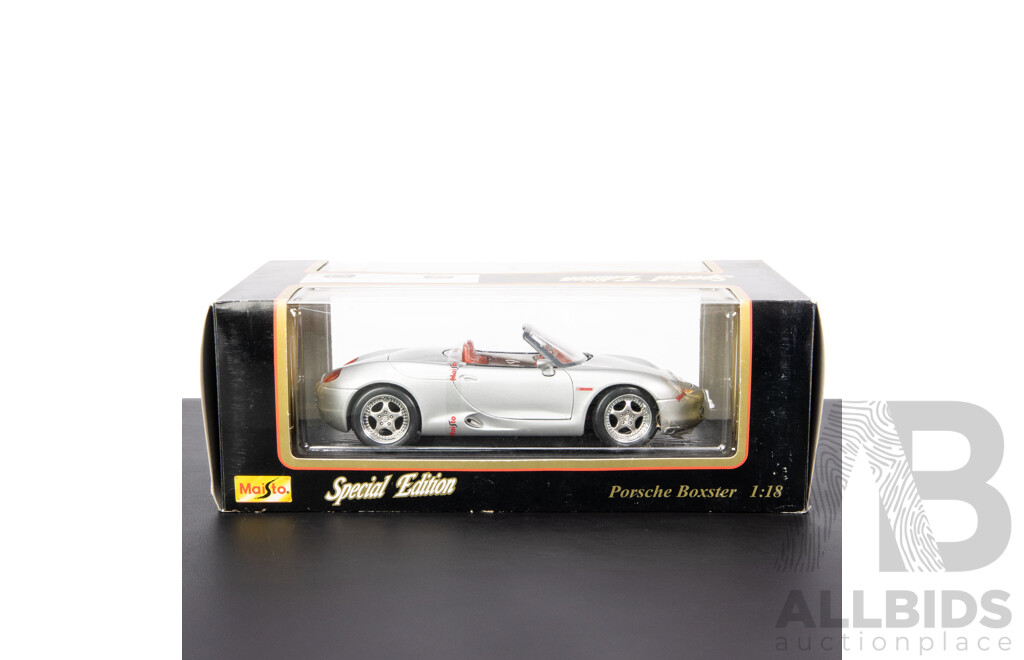 Maisto Special Edition Diecast Porsche Boxster - 1:18 Scale