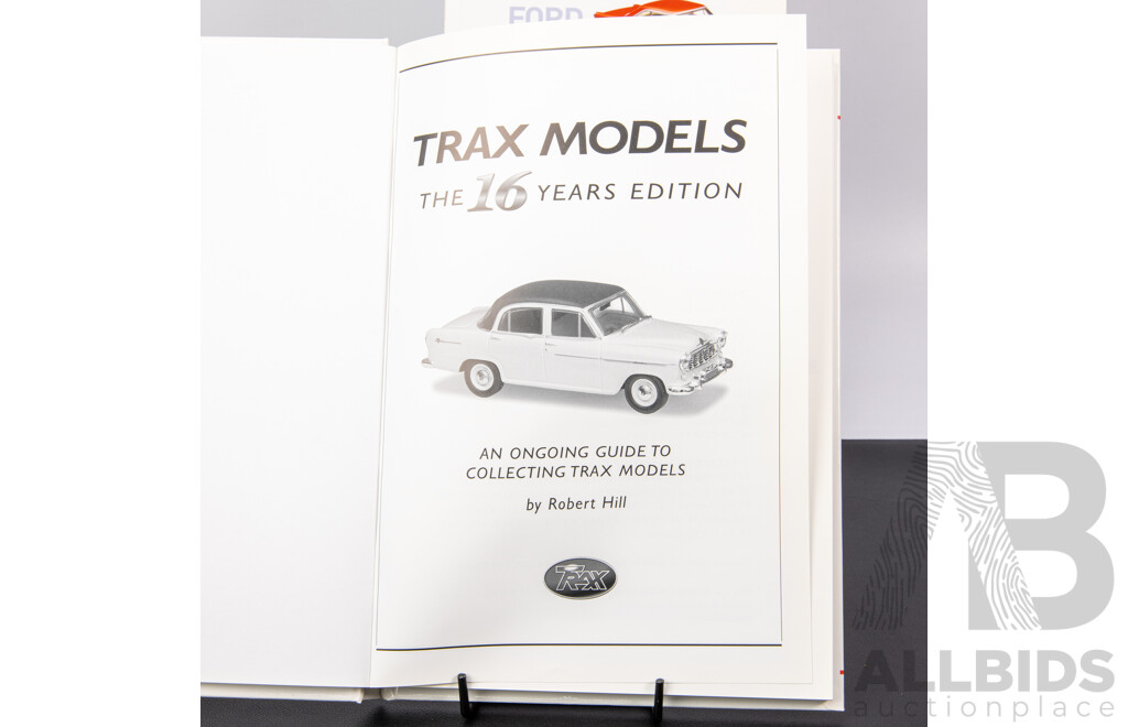 Collection of TRAX Books and Catalogues Examples Spanning 1997 to 2008