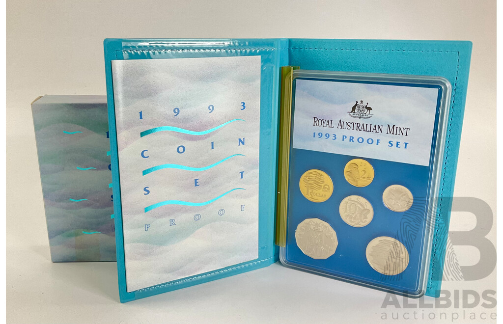 Australian RAM 1993 Six Proof Coin Set