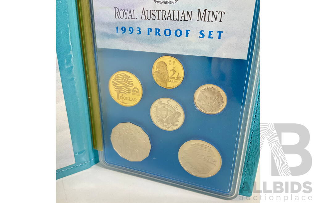Australian RAM 1993 Six Proof Coin Set