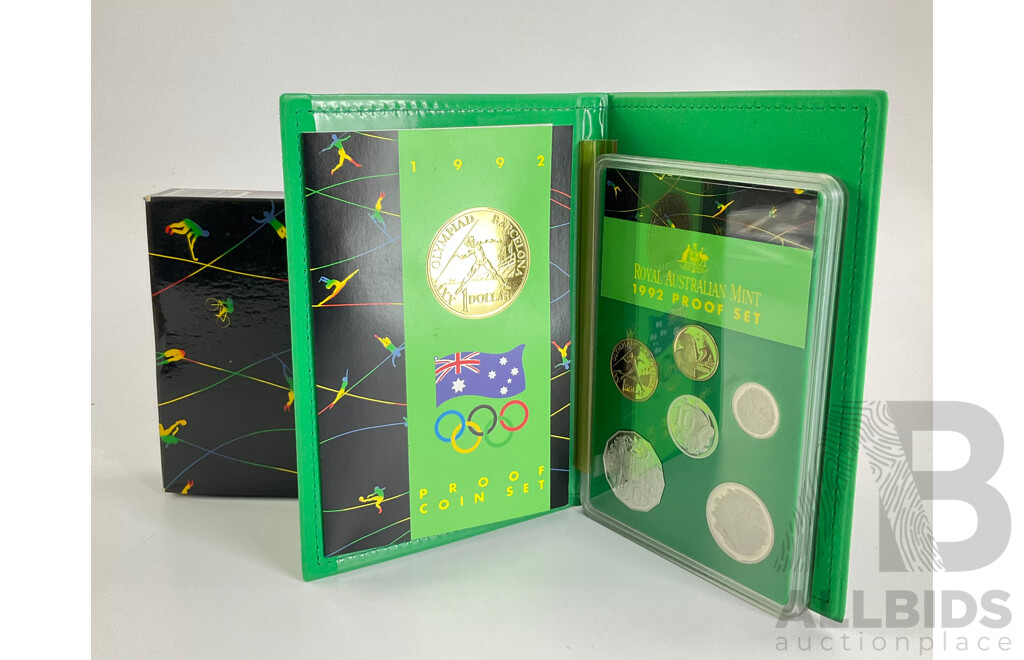Australian RAM 1992 Six Proof Coin Set, Barcelona Olympics