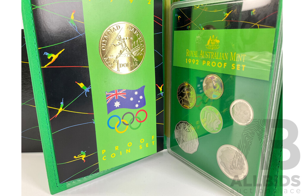 Australian RAM 1992 Six Proof Coin Set, Barcelona Olympics