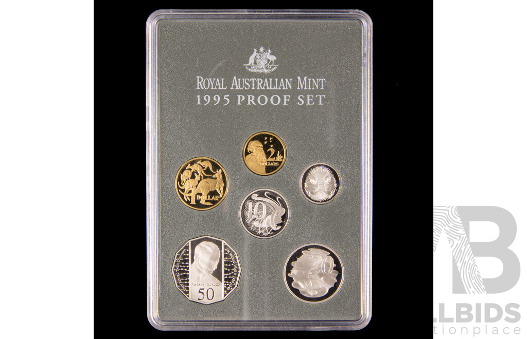 Australian RAM 1995 Six Proof Coin Set