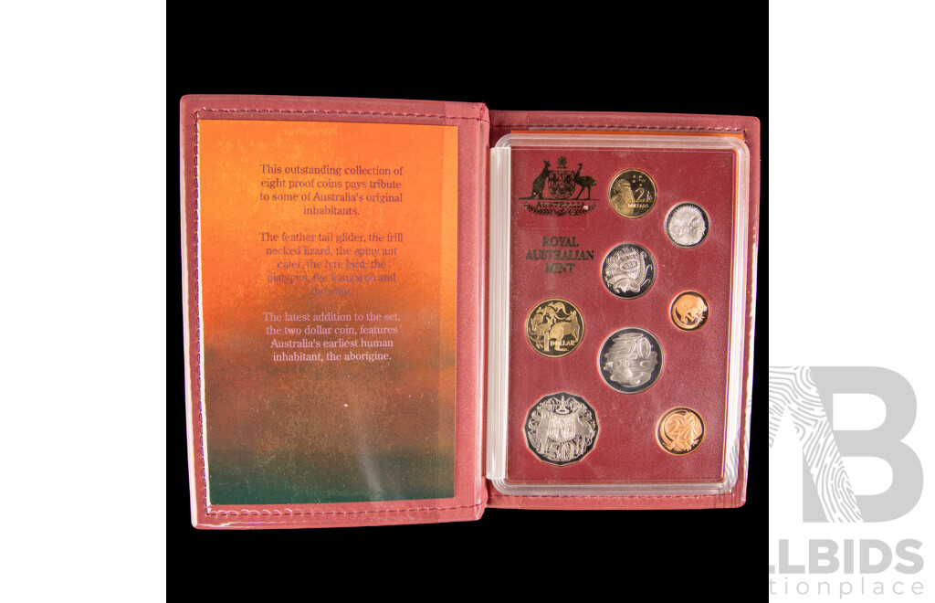 Australian RAM 1989 Eight Proof Coin Set