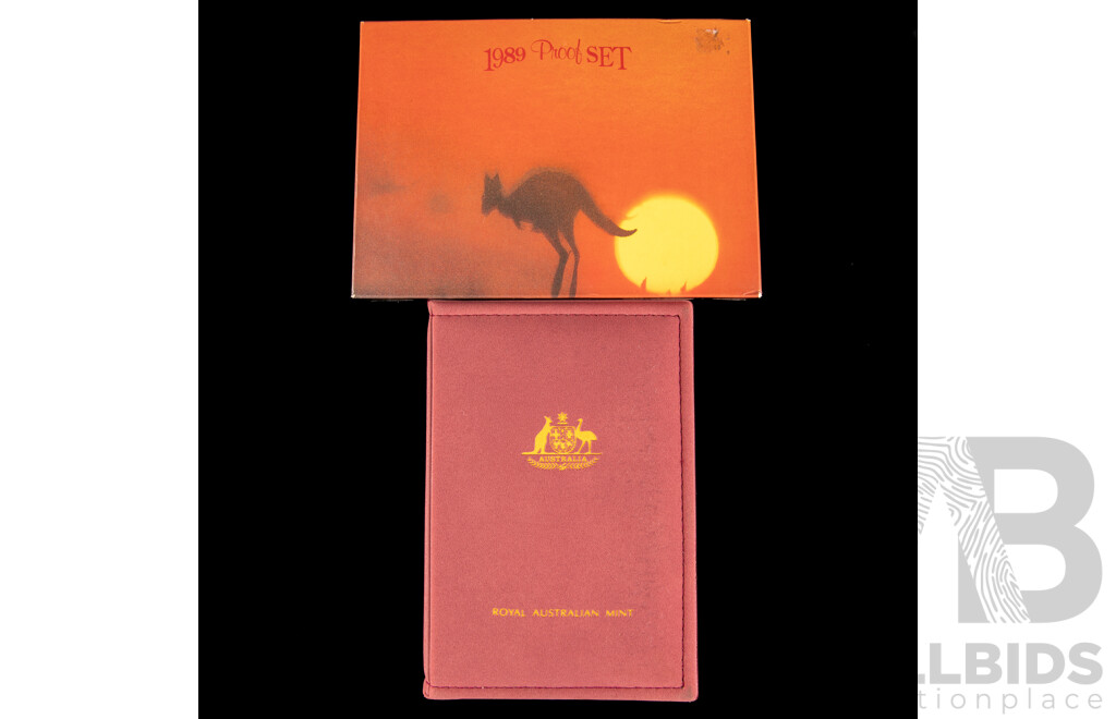 Australian RAM 1989 Eight Proof Coin Set