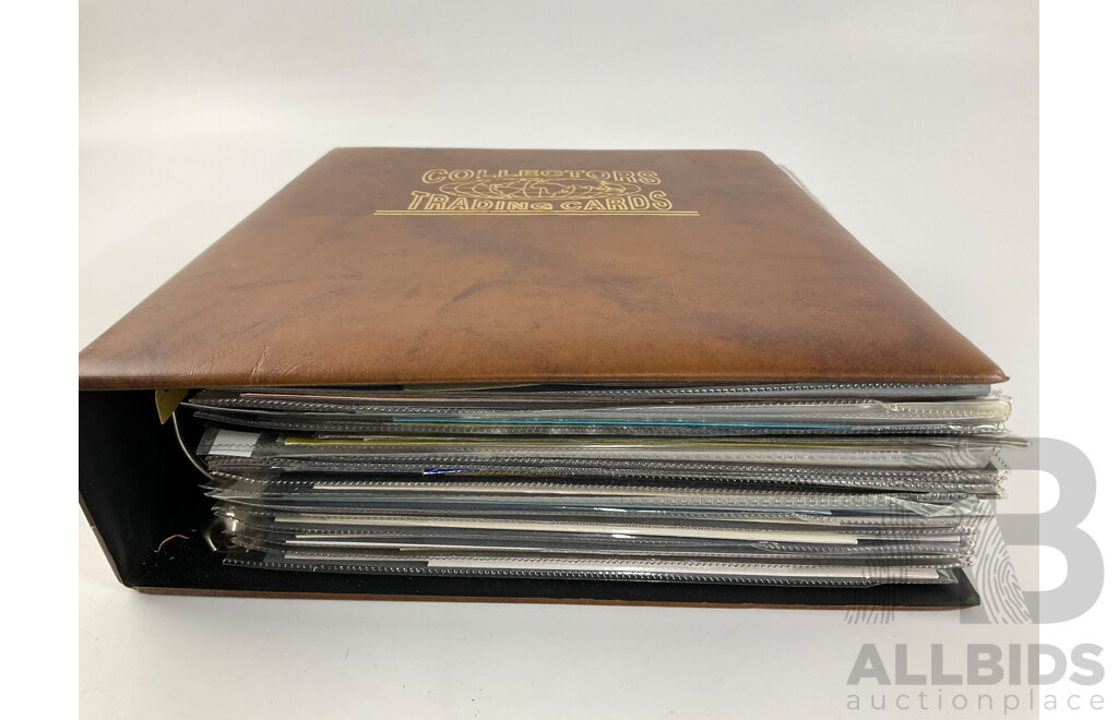 Album of Australian Stamp Packs, Examples Spanning 1969 to 1981, Many Doubles, Including Selected Issues, Coming South Ten Dollar and More