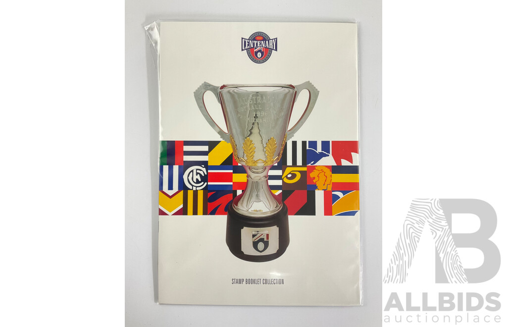 Australian 1996  AFL Centenary Stamp Booklet Collection