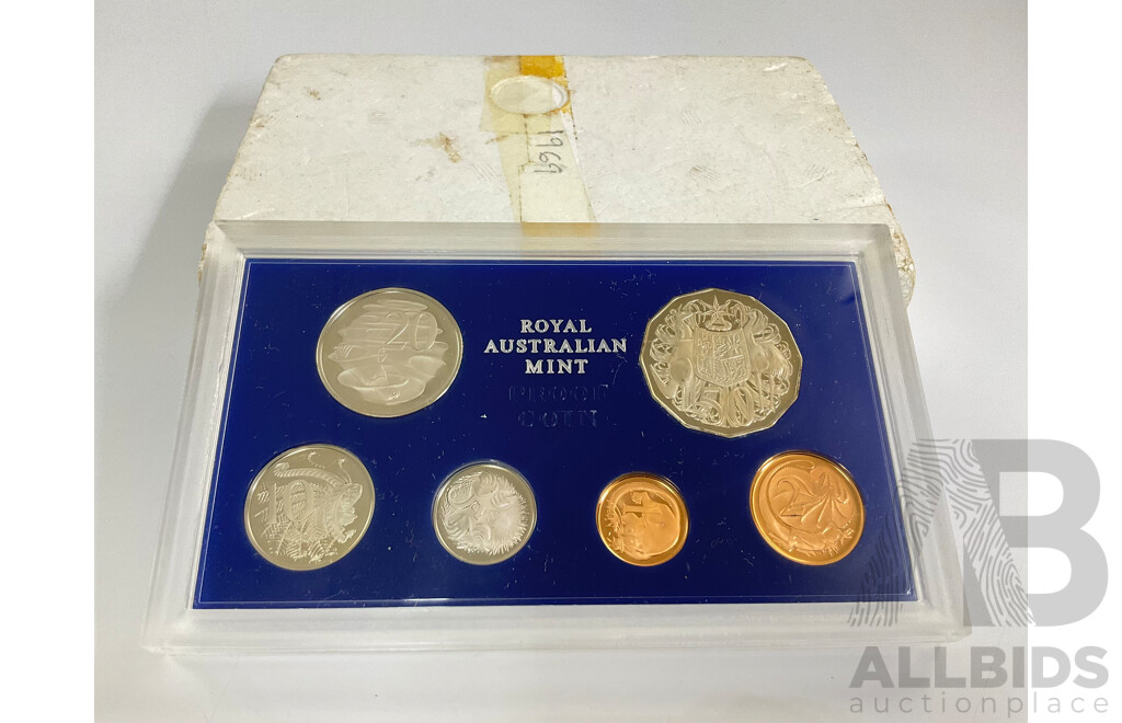 Australian RAM 1969 Six Proof Coin Set