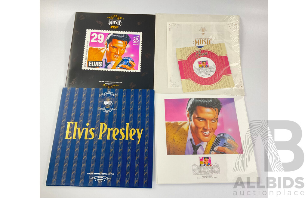 Elvis Presley United States Postal Service 1993 Commemorative Edition Stamp Pack