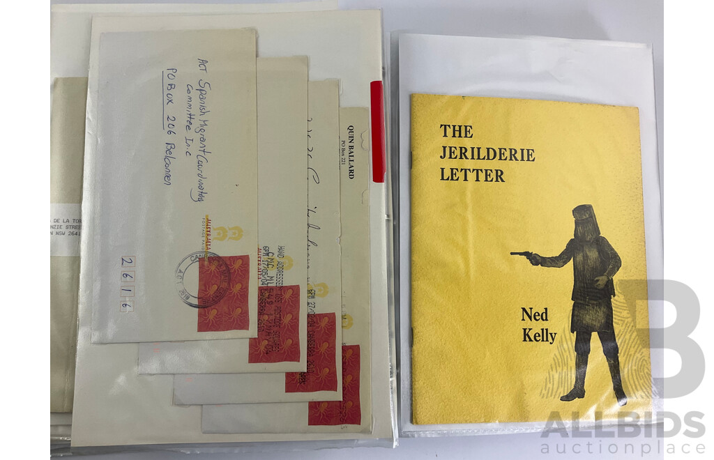 Album of Australian Special Covers, Spain Aerogrammes, Commonwealth Reply Coupons, Liberia, UK