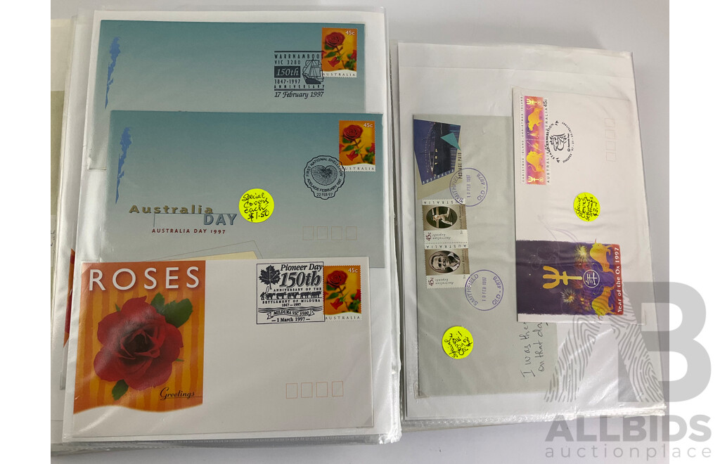 Album of Australian Special Covers, Spain Aerogrammes, Commonwealth Reply Coupons, Liberia, UK