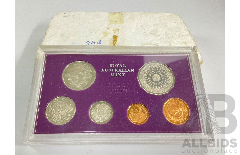 Australian RAM 1977 Six Proof Coin Set with Jubilee Fifty Cent