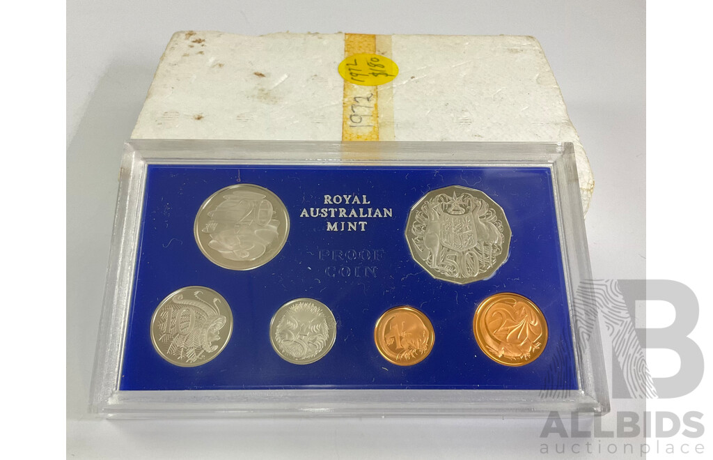 Australian RAM 1972 Six Proof Coin Set