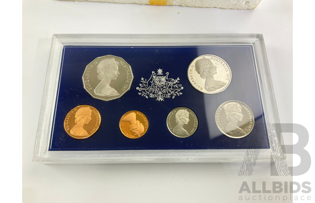 Australian RAM 1971 Six Proof Coin Set