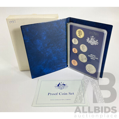 Australian RAM 1987 Seven Proof Coin Set Australian RAM 1987 Seven Proof Coin Set