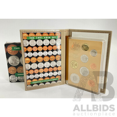 Australian RAM 1991 Eight Proof Coin Set, Commemorating 25 Years of Decimal Currency Australian RAM 1991 Eight Proof Coin Set, Commemorating 25 Years of Decimal Currency