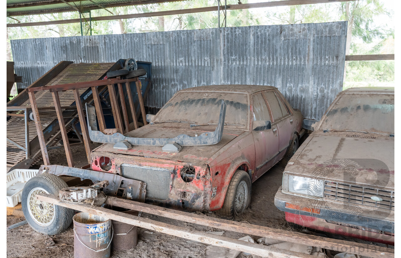 9/1982 Ford Meteor GL GA 4d Sedan Orange 1.5L