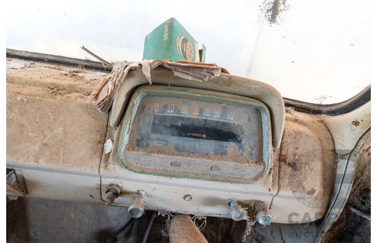 Circa 1959 Bedford TJ J2 Tabletop Truck 2d Cab Chassis Petrol 4.9L