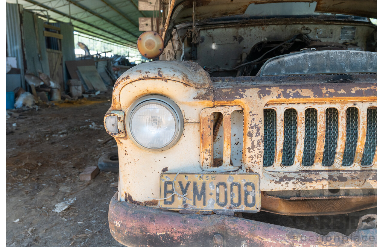 Circa 1959 Bedford TJ J2 Tabletop Truck 2d Cab Chassis Petrol 4.9L