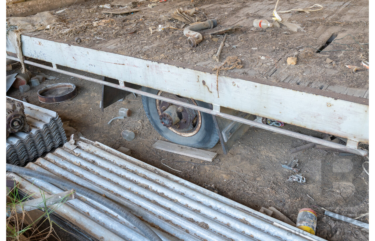 Circa 1959 Bedford TJ J2 Tabletop Truck 2d Cab Chassis Petrol 4.9L