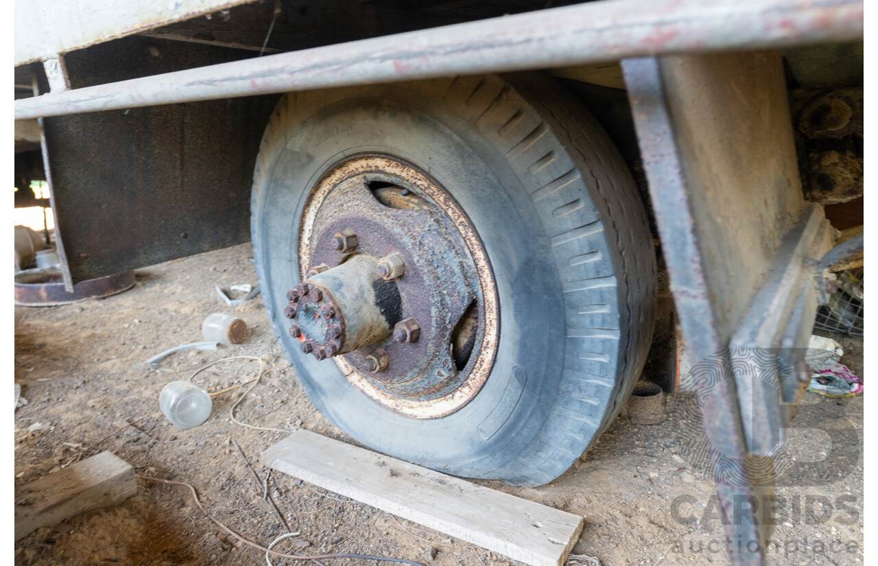 Circa 1959 Bedford TJ J2 Tabletop Truck 2d Cab Chassis Petrol 4.9L