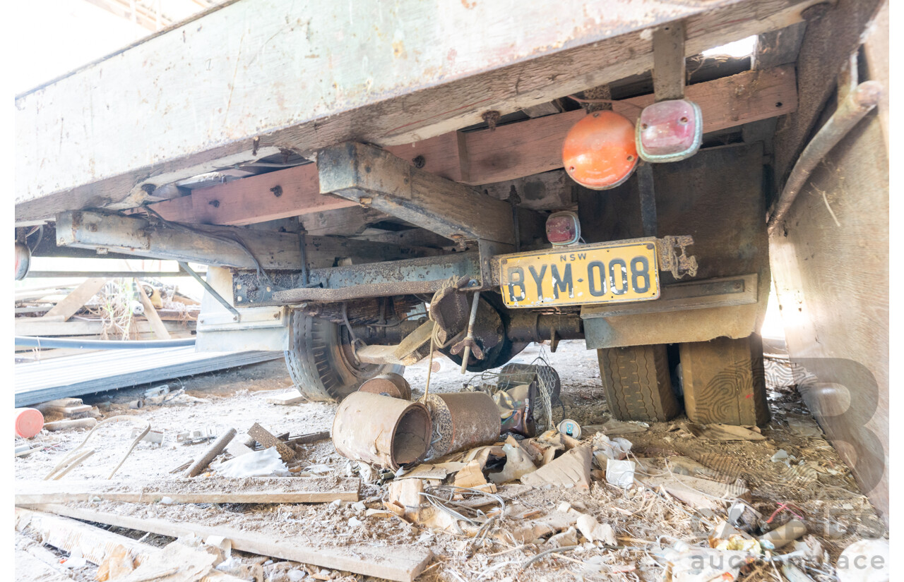 Circa 1959 Bedford TJ J2 Tabletop Truck 2d Cab Chassis Petrol 4.9L