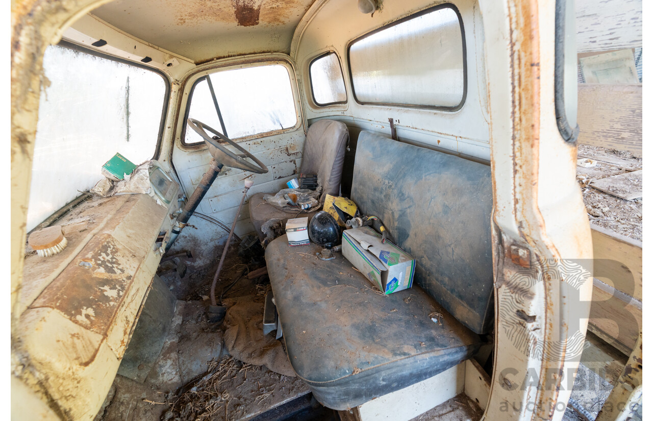 Circa 1959 Bedford TJ J2 Tabletop Truck 2d Cab Chassis Petrol 4.9L