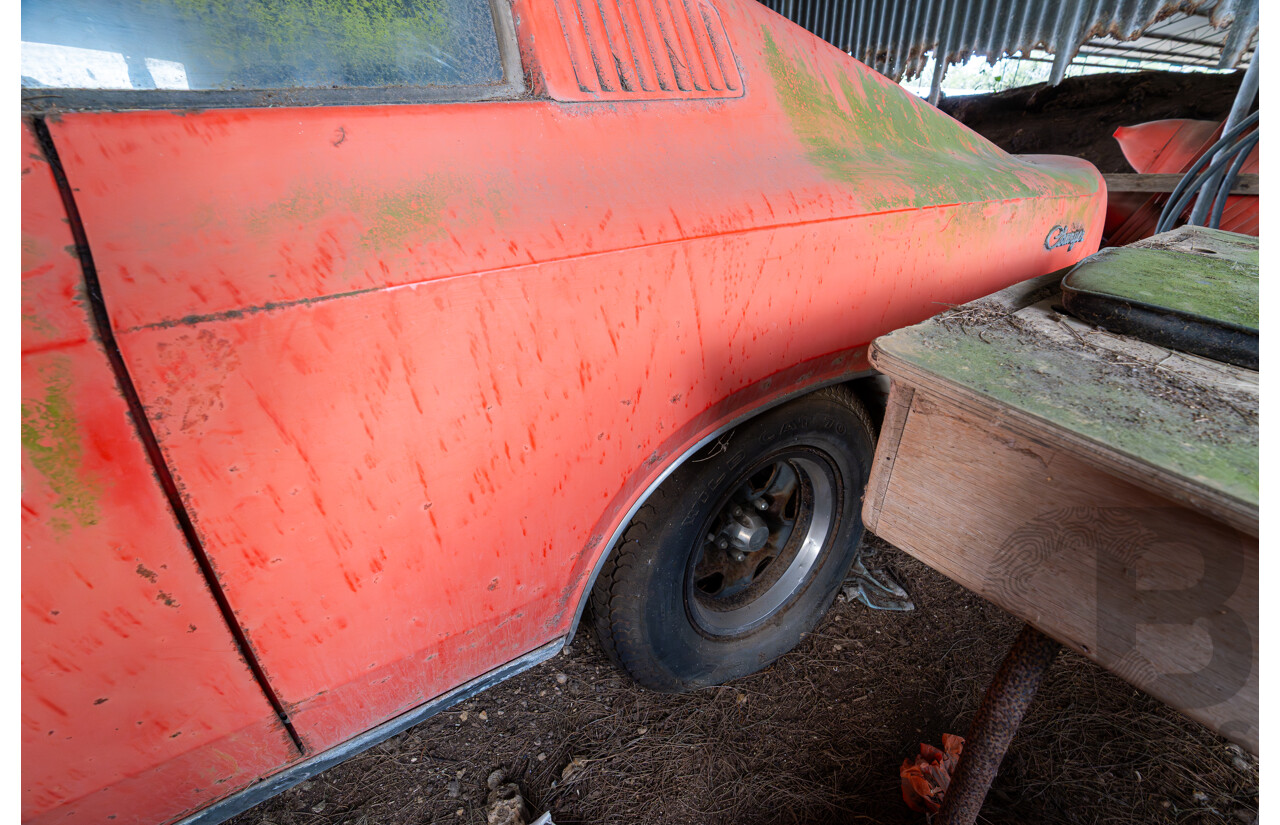 3/1972 Chrysler Valiant VH Charger 2d Coupe Hemi Orange 245ci 4.0L