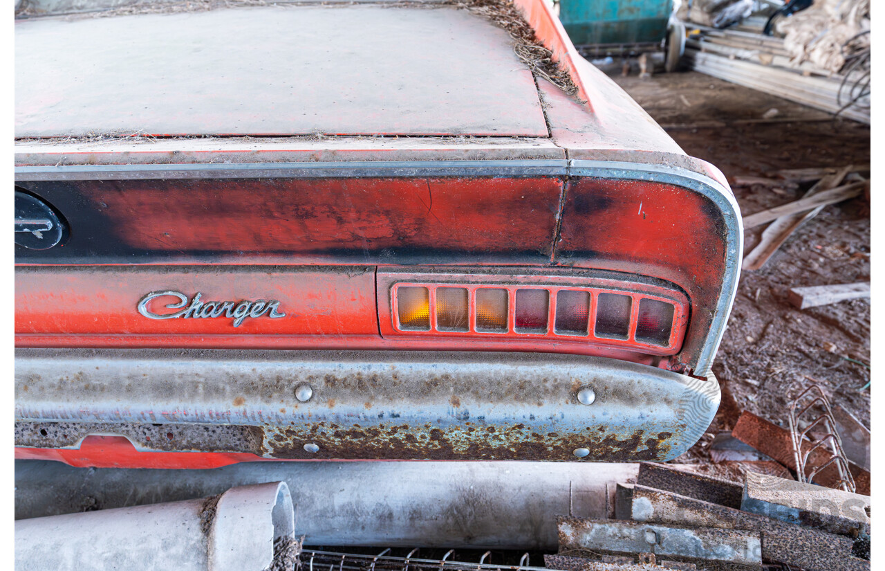 3/1972 Chrysler Valiant VH Charger 2d Coupe Hemi Orange 245ci 4.0L