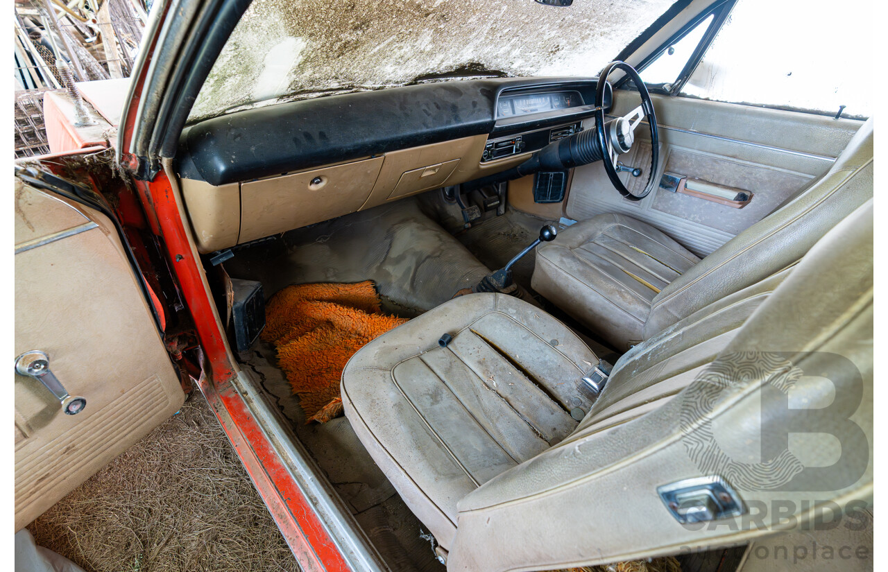 3/1972 Chrysler Valiant VH Charger 2d Coupe Hemi Orange 245ci 4.0L