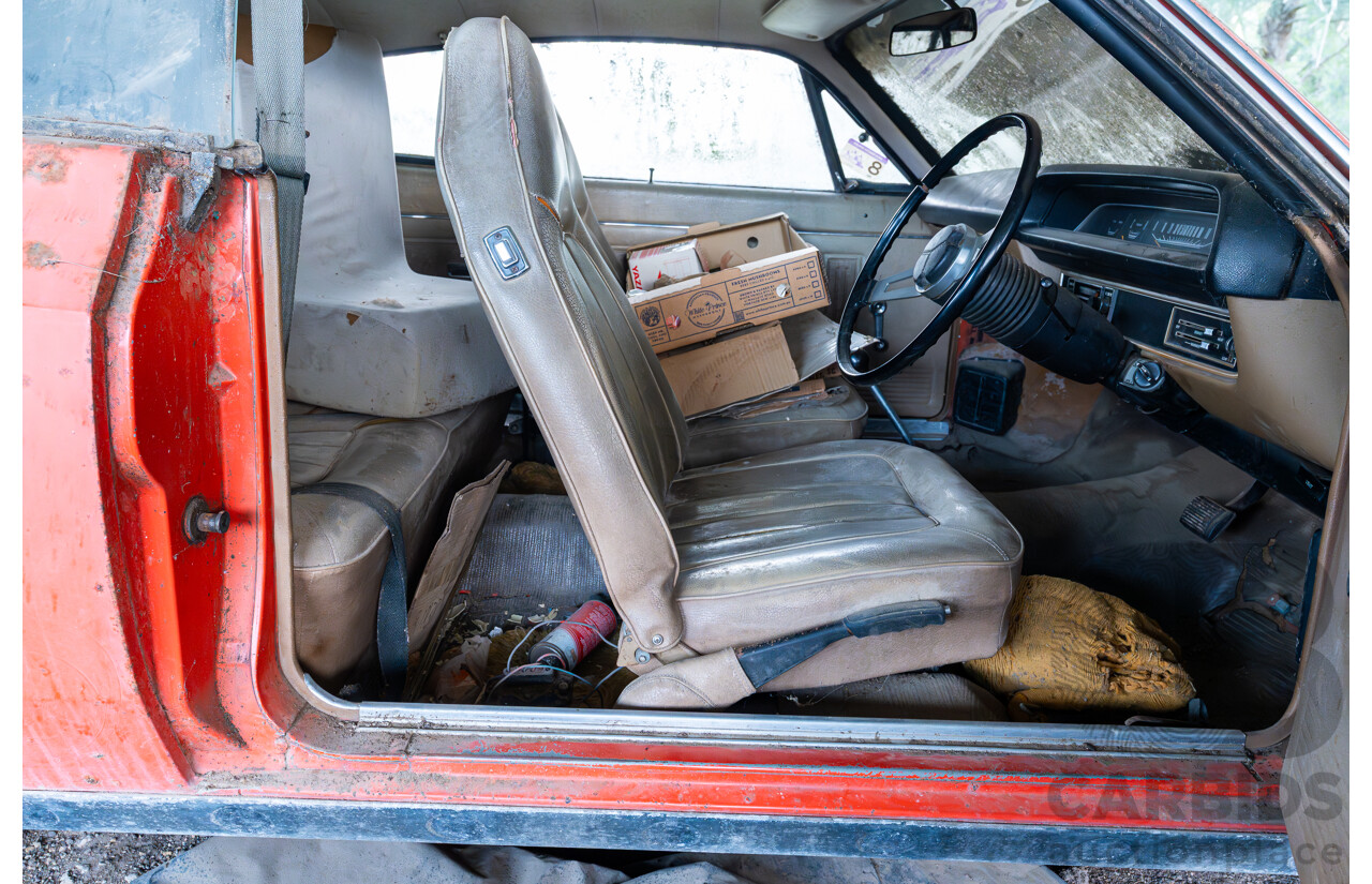 3/1972 Chrysler Valiant VH Charger 2d Coupe Hemi Orange 245ci 4.0L