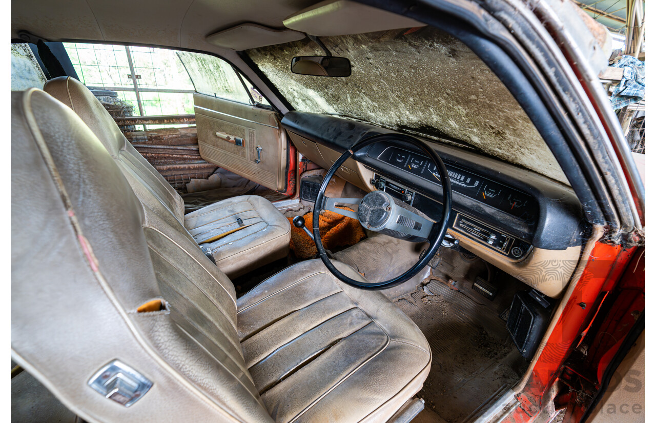 3/1972 Chrysler Valiant VH Charger 2d Coupe Hemi Orange 245ci 4.0L