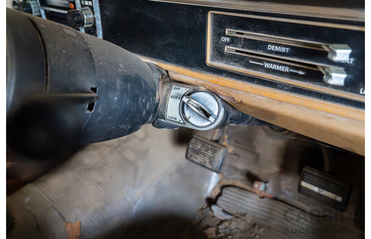 3/1972 Chrysler Valiant VH Charger 2d Coupe Hemi Orange 245ci 4.0L