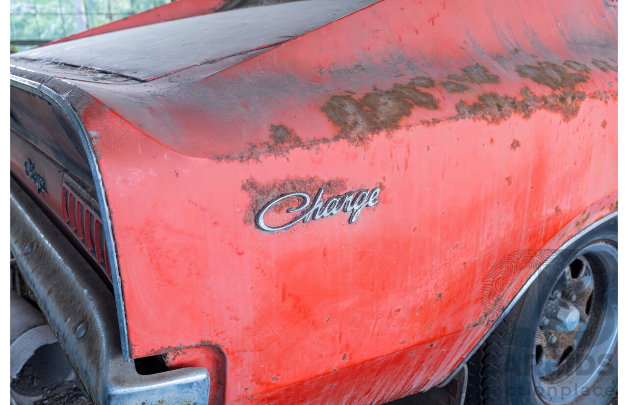 3/1972 Chrysler Valiant VH Charger 2d Coupe Hemi Orange 245ci 4.0L